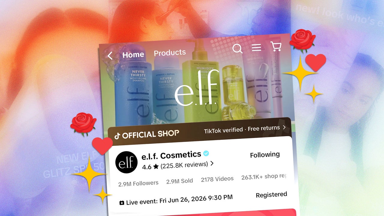 How E.l.f. perfected the TikTok Live playbook