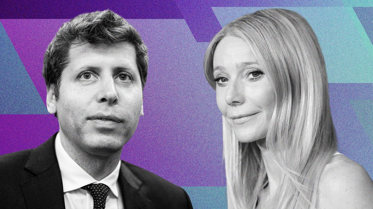 Gwyneth Paltrow is rumored to be throwing a party for AI mogul Sam Altman. People don’t love the optics