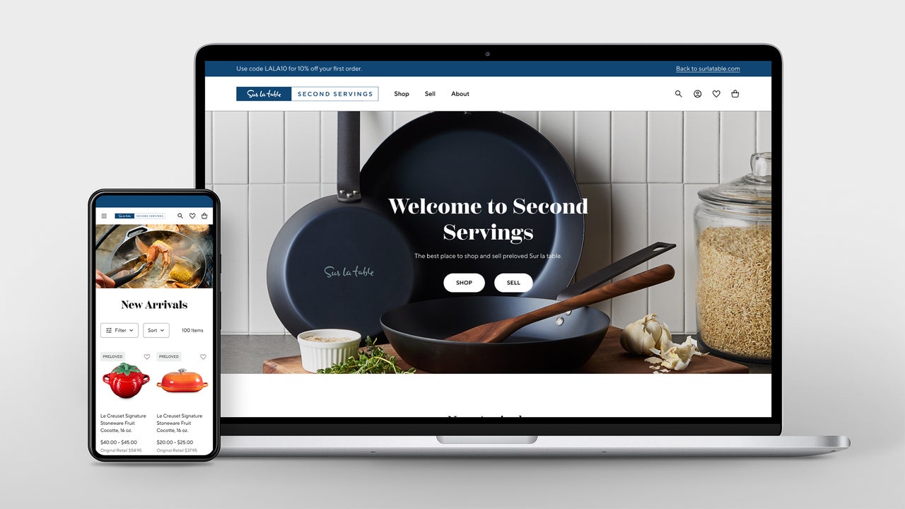 Sur La Table is adopting the Patagonia playbook with its new resale site