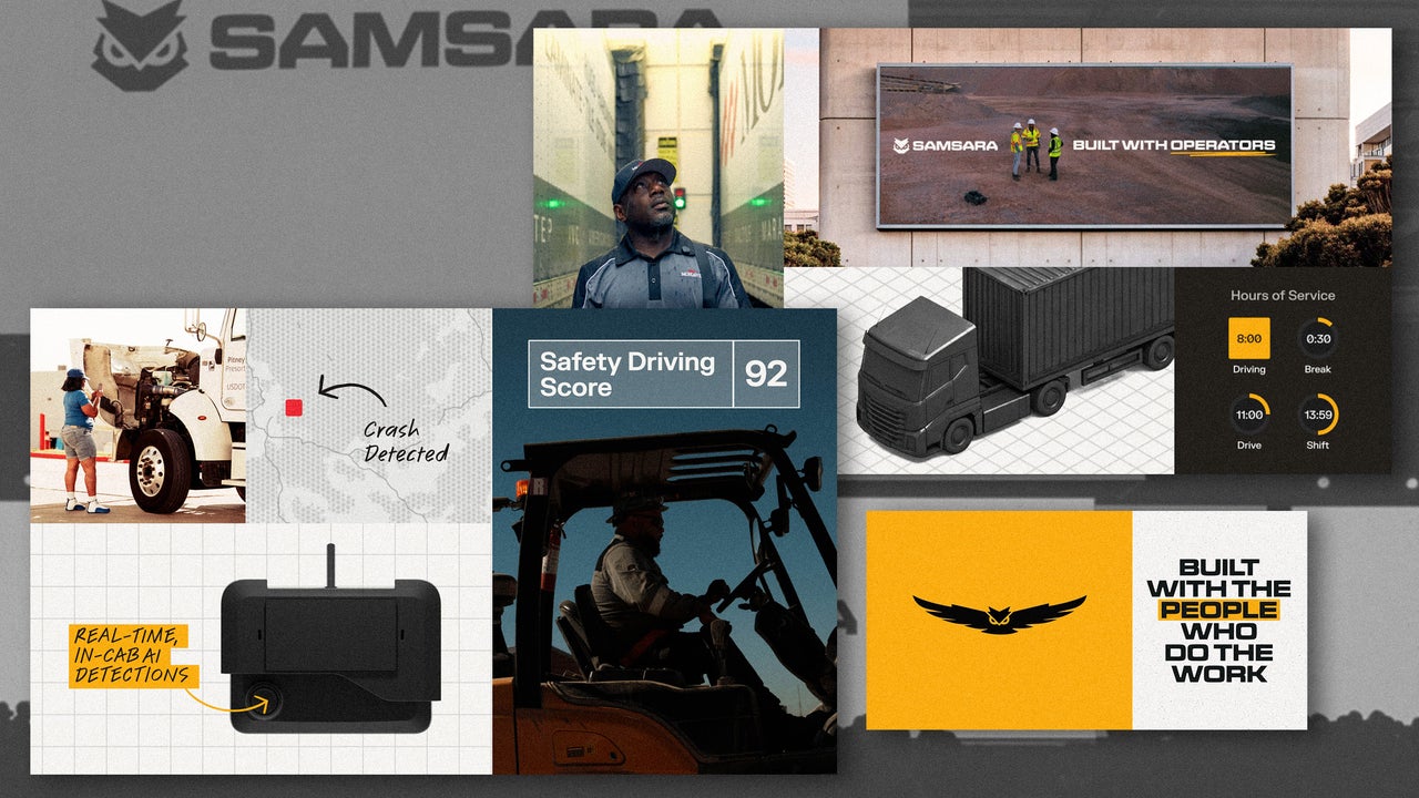 Samsara Rebrands From Tech Blue to Construction Yellow