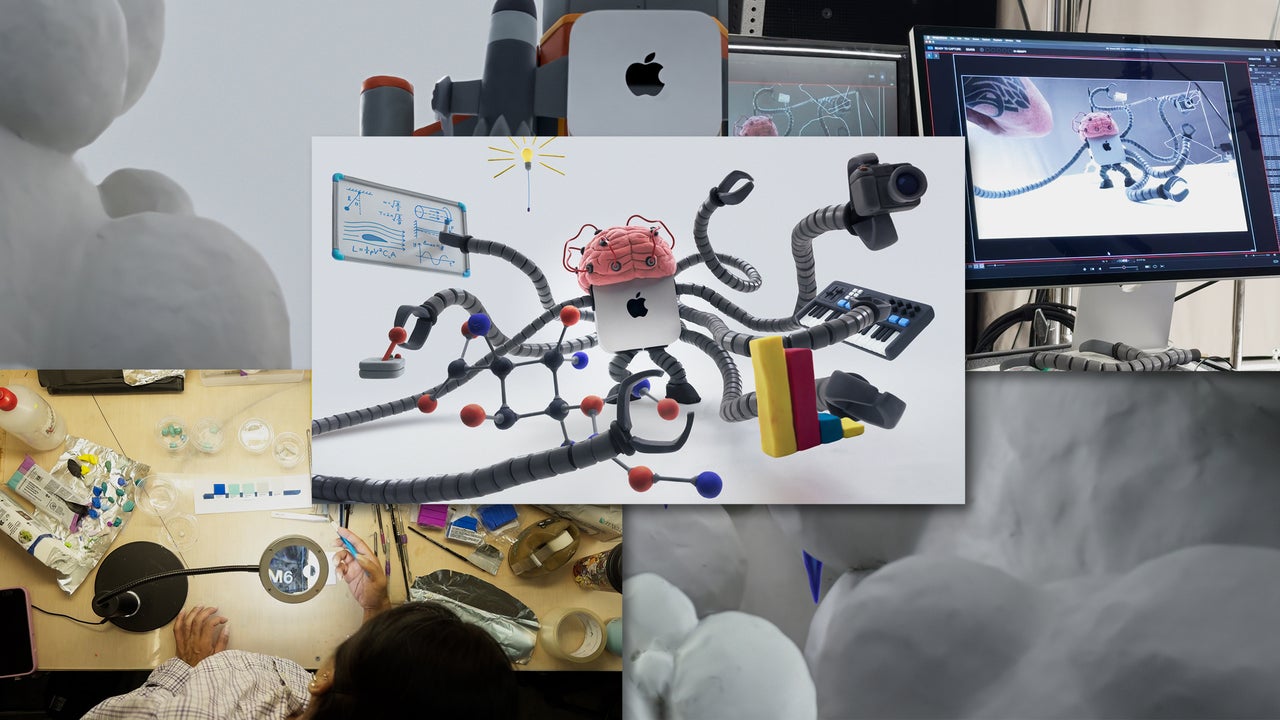 Apple's Mac Mini Ad Features Claymation Characters