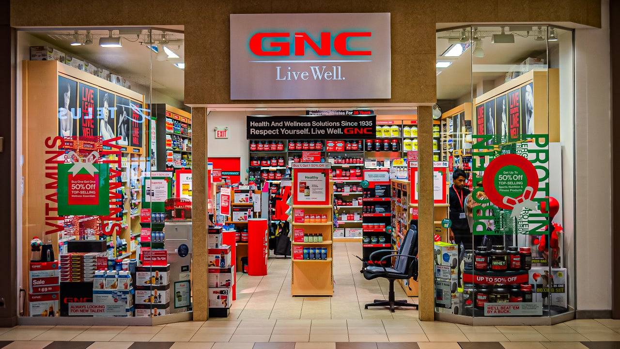 GNC reduziert sein Filialnetz in den USA