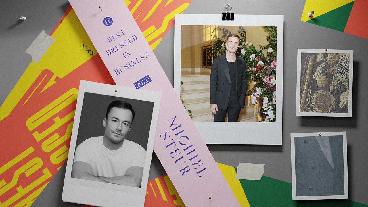 Michiel Steur isn’t afraid to dress up a little