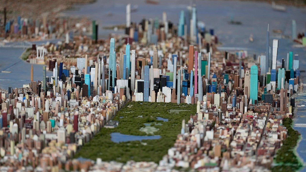 The NYC scale model that’s gone viral was built by a truck driver. Now it’s in a museum