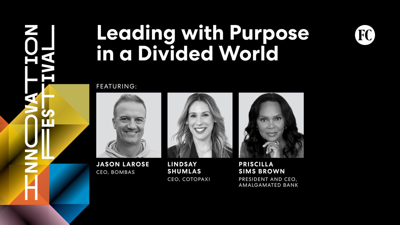 Leading with Purpose in a Divided World