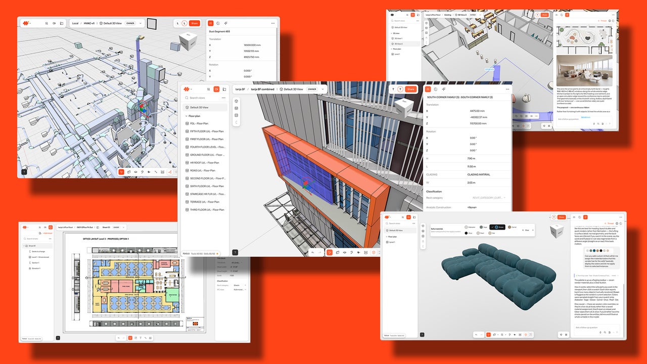 Architectural models finally come to the browser