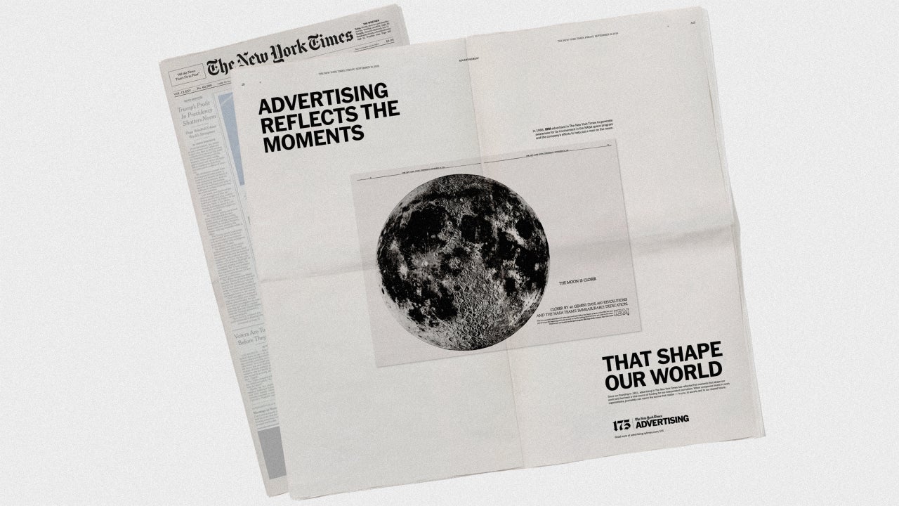 7 ads that define ‘The New York Times’