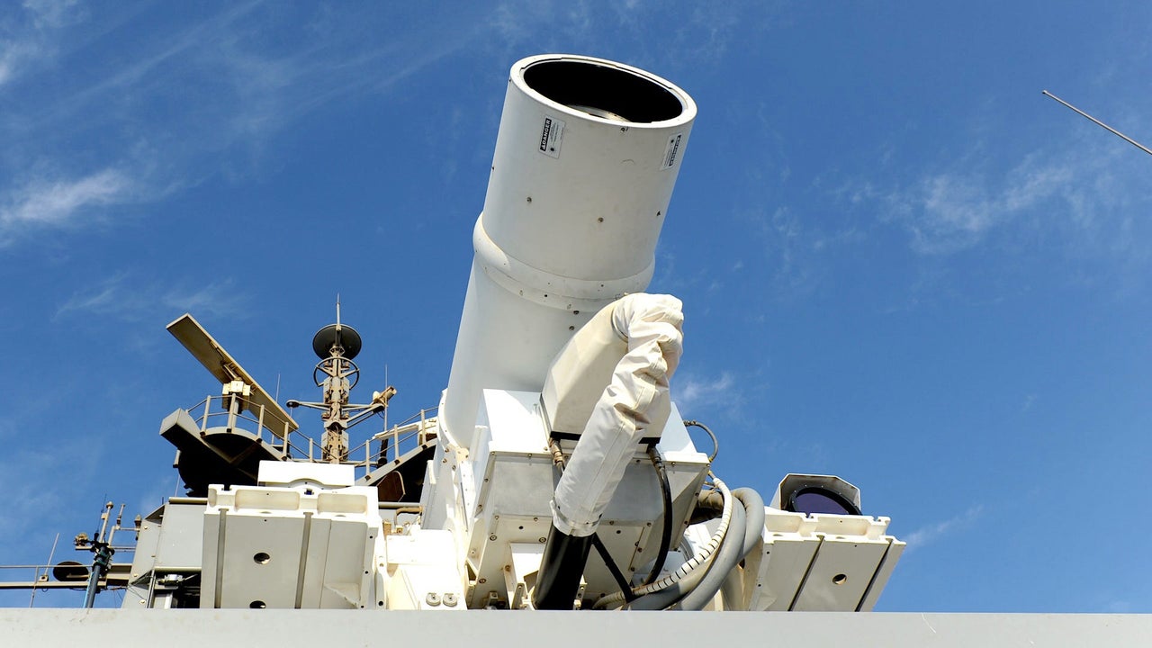 The Navy’s push for shipboard laser weapons just got a new entrant