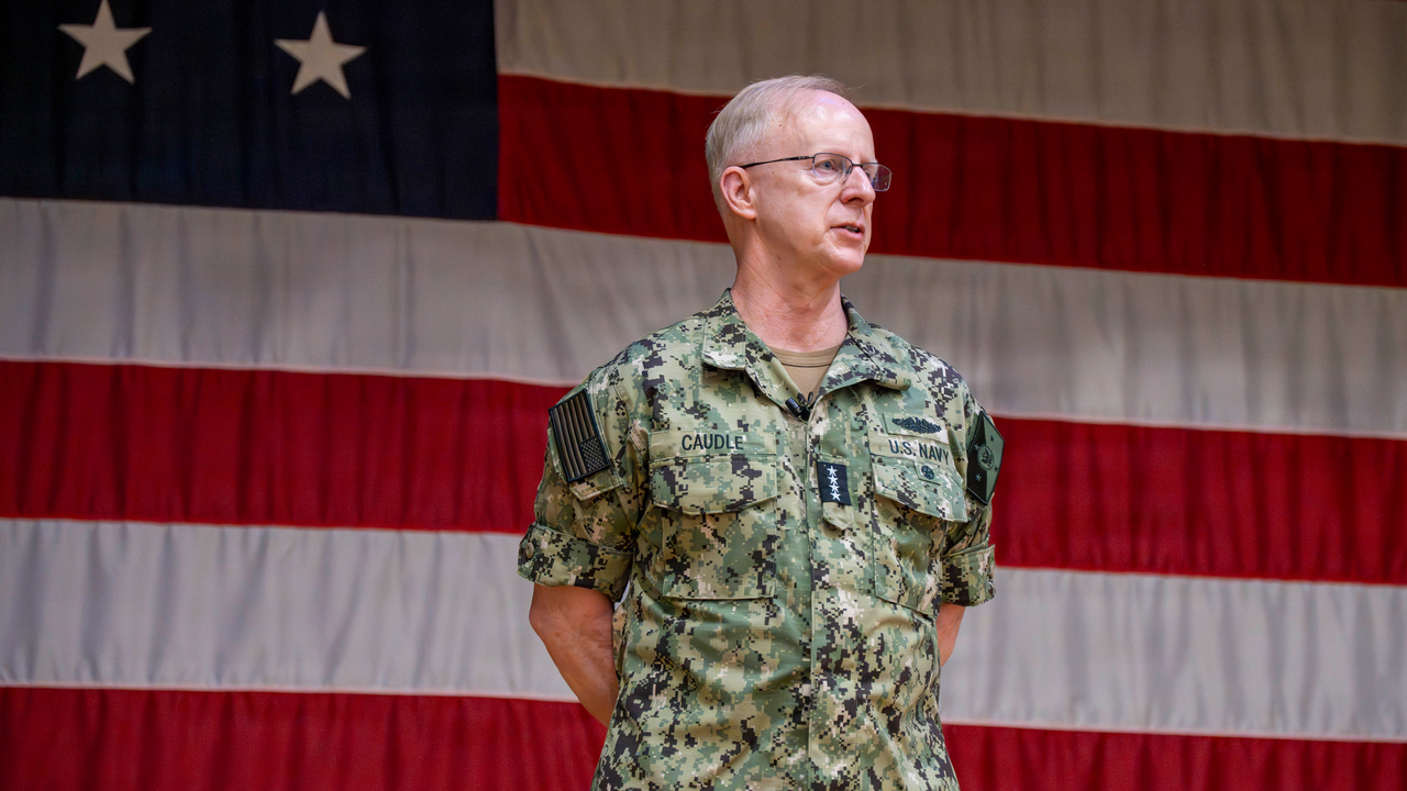 The Navy’s top officer lays out his vision for laser weapons on every ship