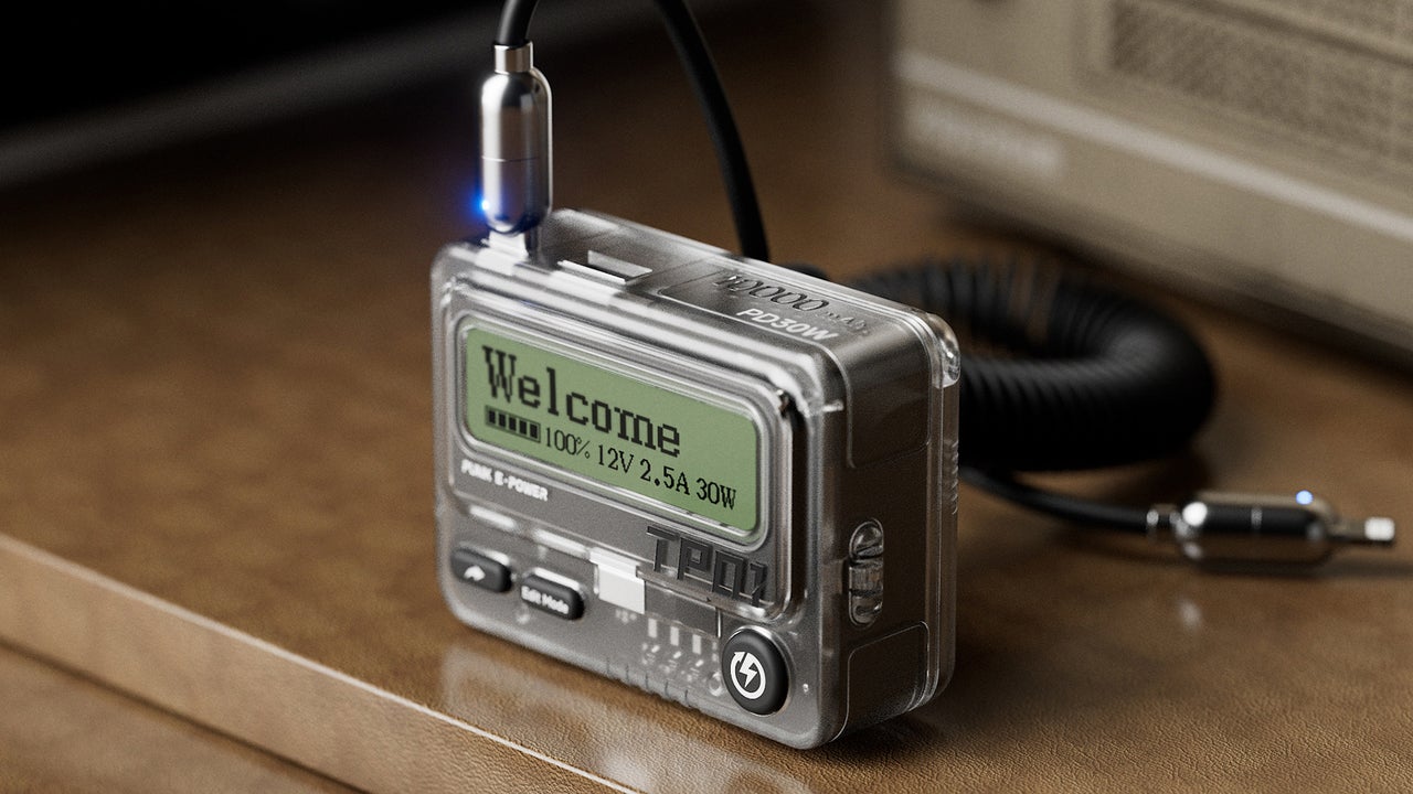 This power bank is pure ’90s nostalgia