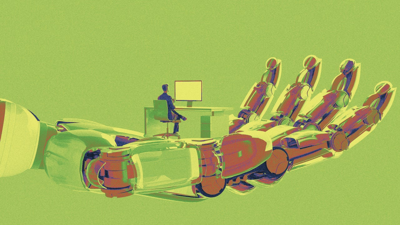 Using AI isn’t the advantage. Rethinking work is