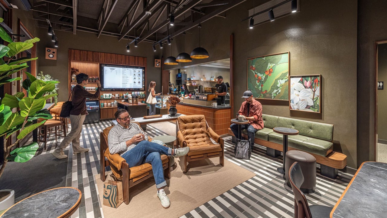 Starbucks’ next big design move takes aim at its small-footprint stores