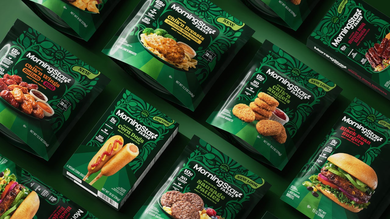 MorningStar Farms gets a retro rebrand in the era of the fake meat culture wars