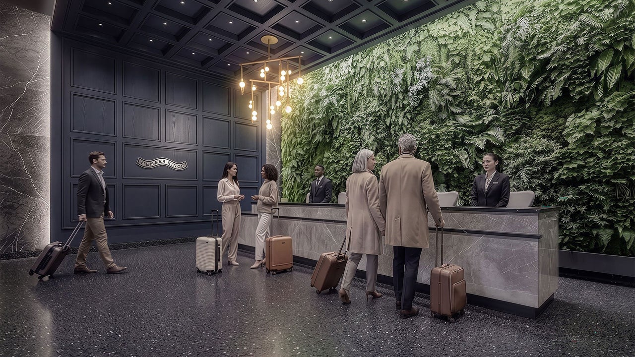 American Express just revealed its biggest airport lounge expansion ever