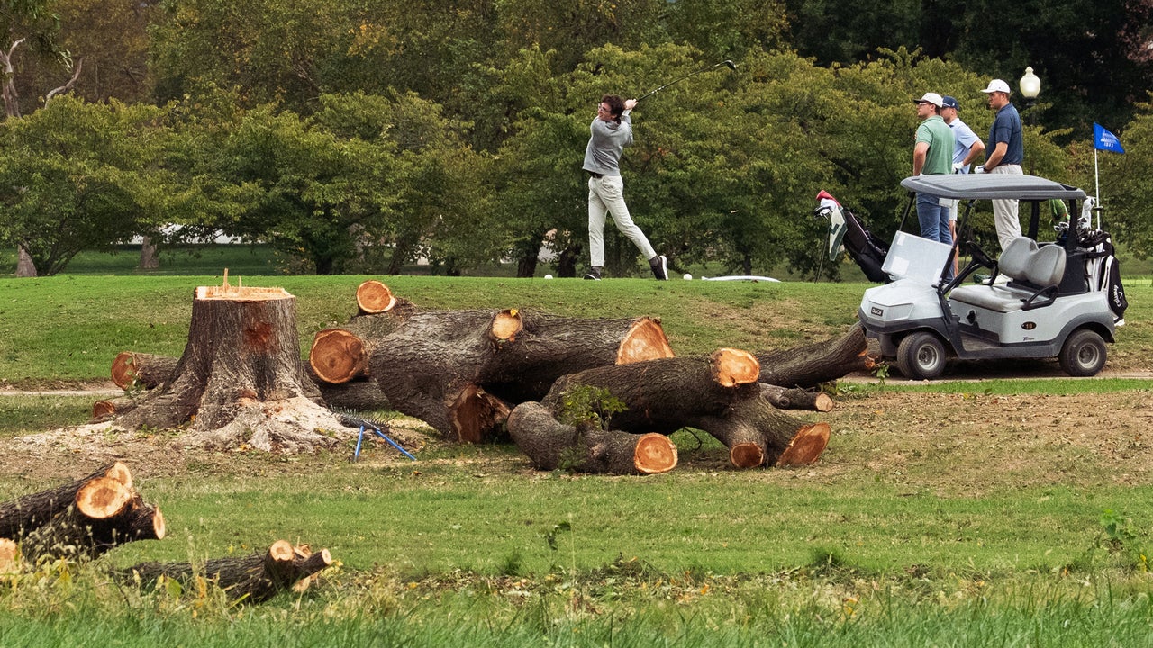 The Trump administration just cut down a century’s worth of history at D.C.’s government golf course