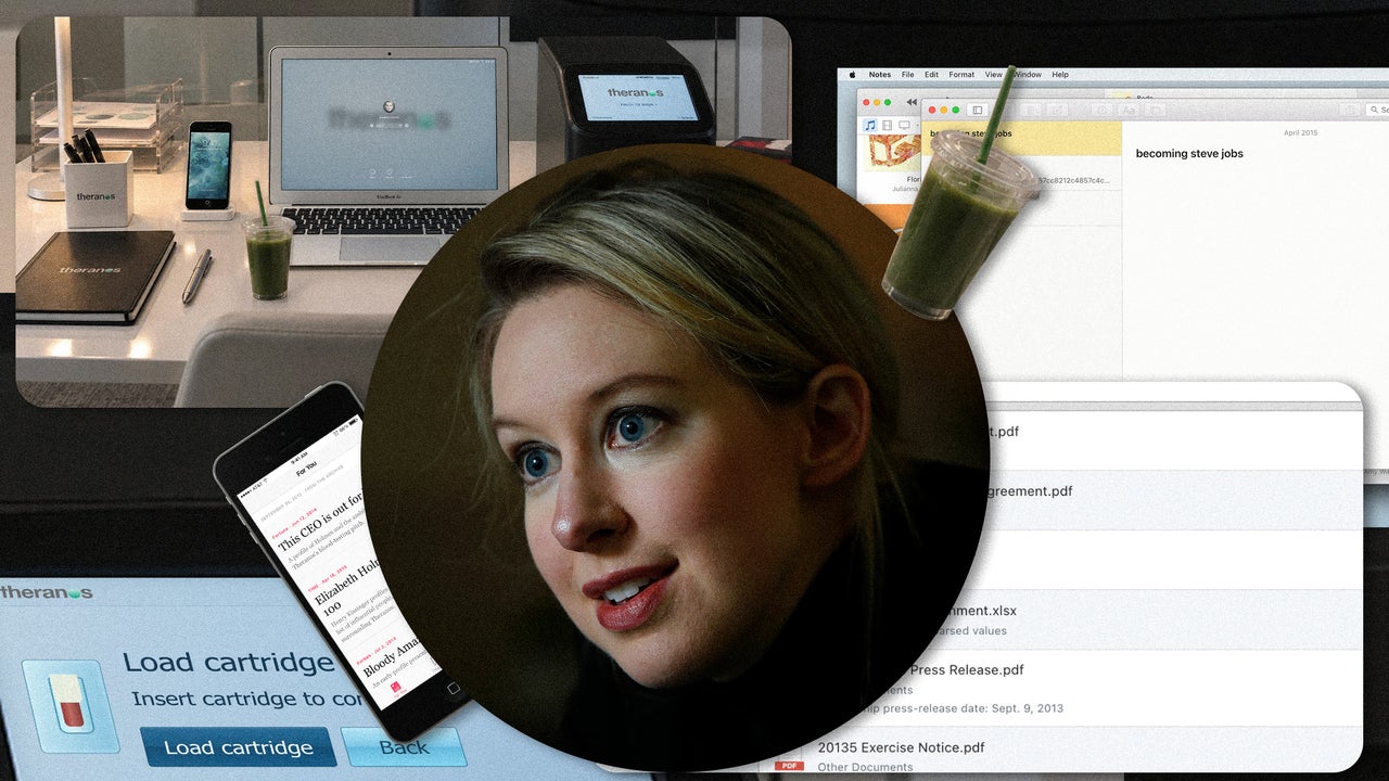 You can now sit at Elizabeth Holmes’s desk