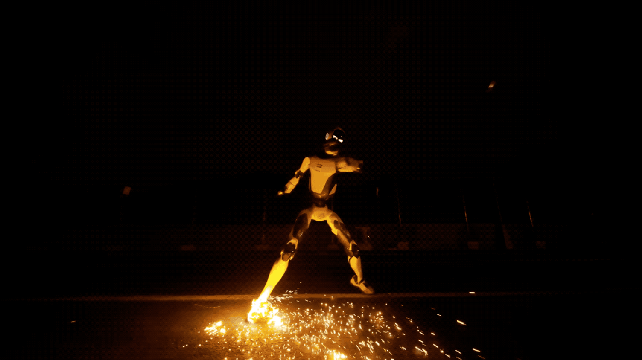 A jumping, punching, kung fu-trained robot that protects your house and family—what could go wrong?