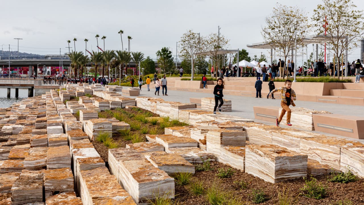 How the Port of L.A. transformed an industrial site into an idyllic waterfront park