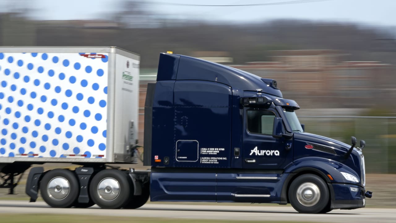 The era of self-driving trucks on roads is near