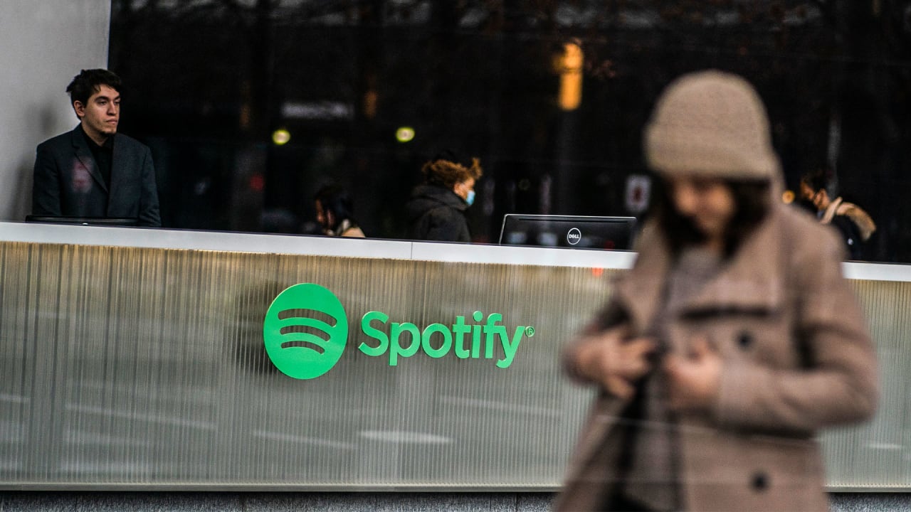 Spotify stock price jumps as Daniel Ek’s ‘year of monetization’ begins with record profits