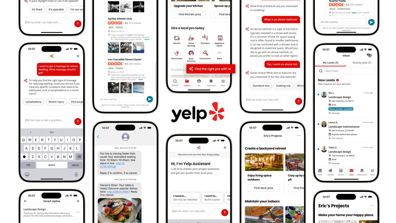 Yelp is releasing an AI tool that will create restaurant review videos based on user feedback
