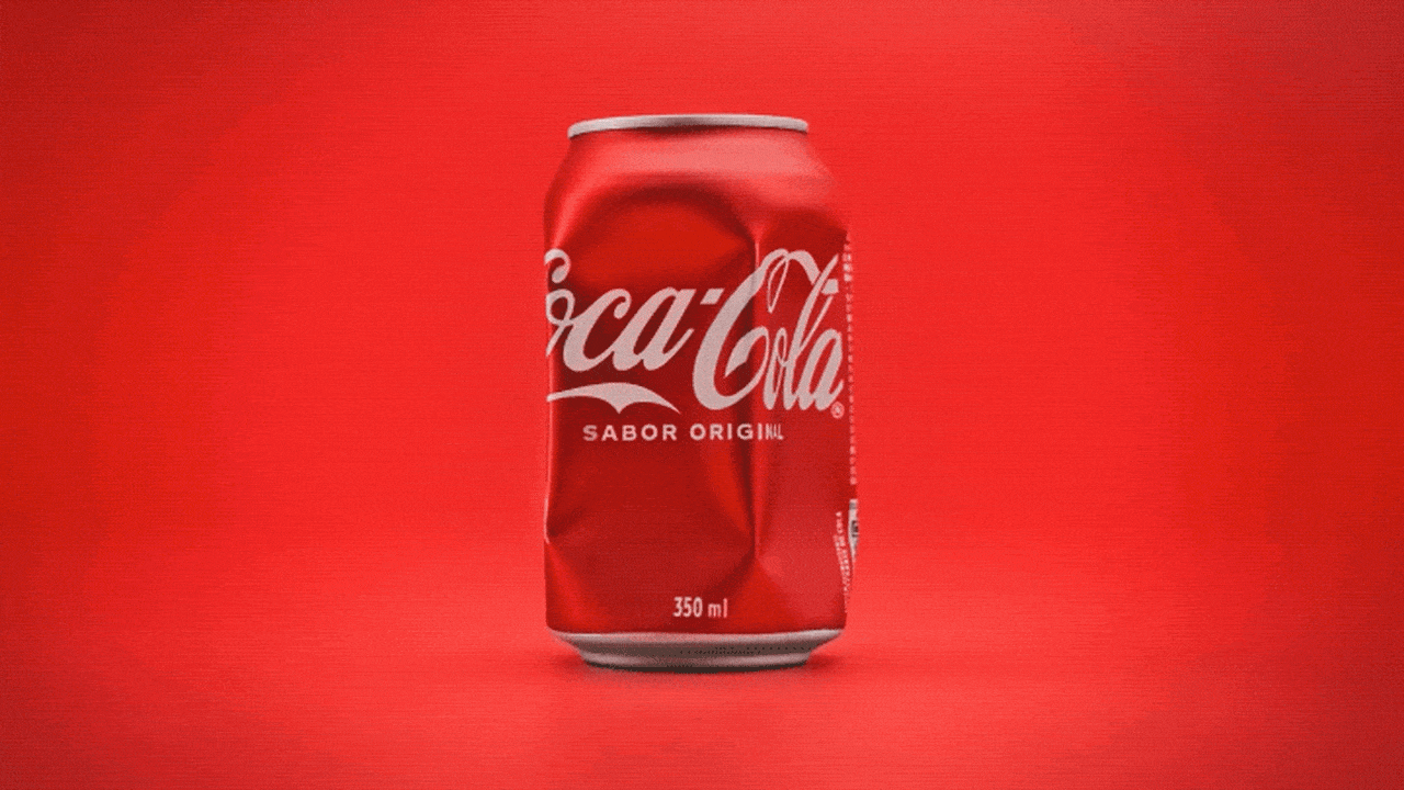 Coke’s logo is iconic. The brand just demolished it in a new ad