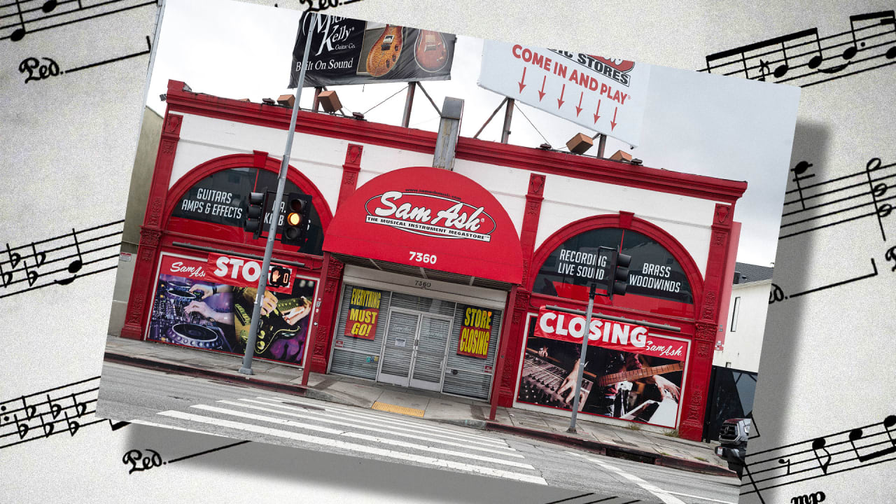Sam Ash music store is closing every location in a devastating blow to fans