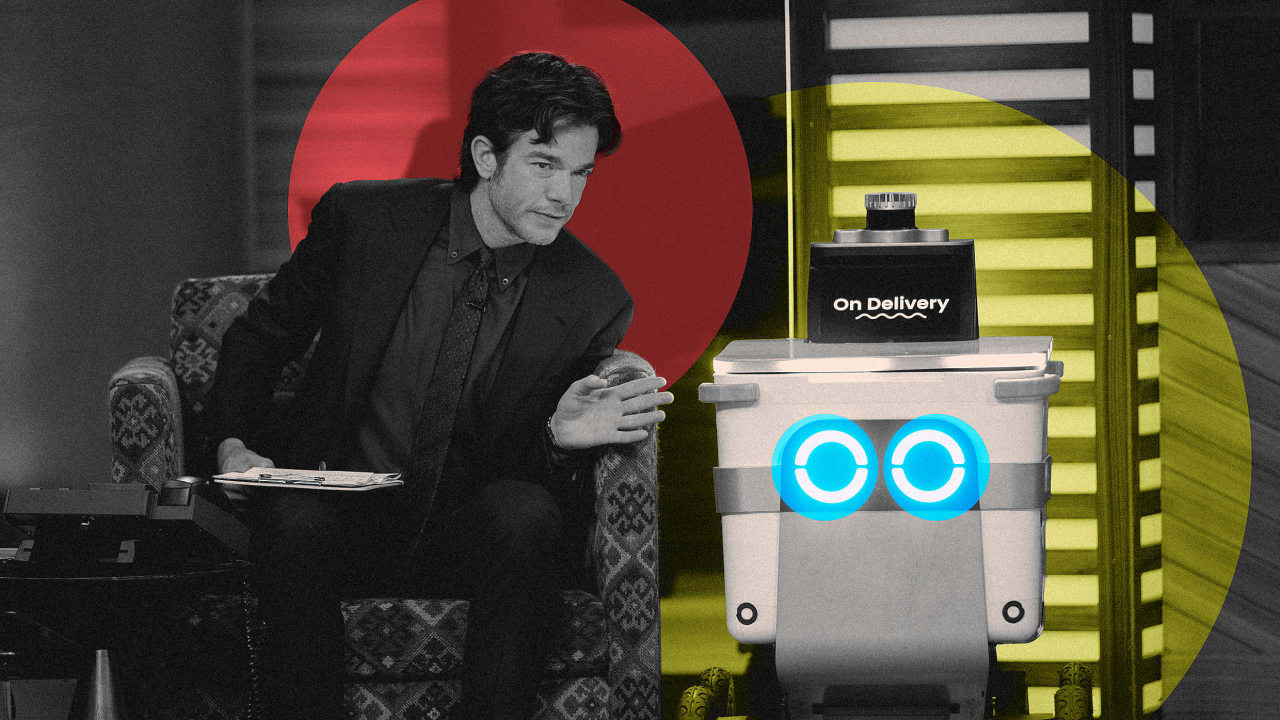 How John Mulaney’s robot stole the spotlight on his Netflix talk show