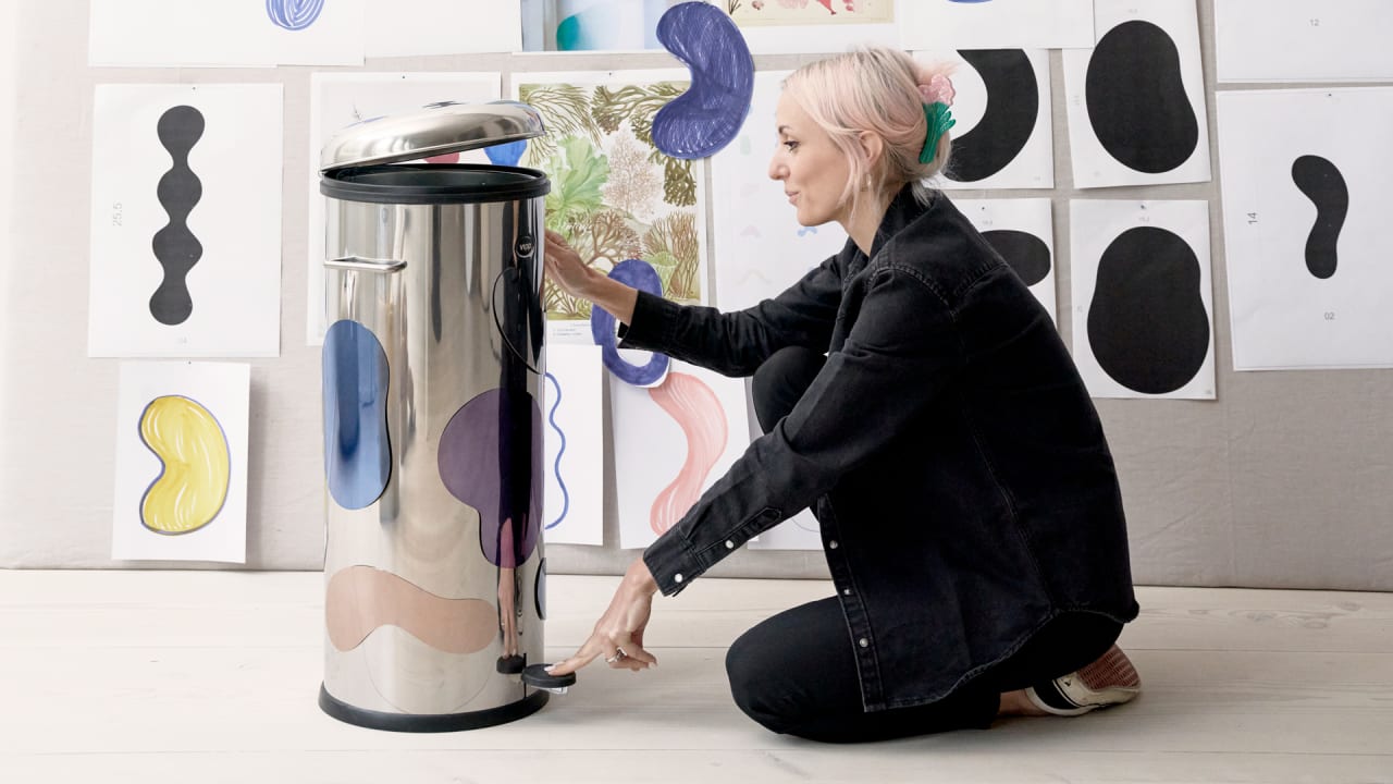This $1,250 status trash can is also an avant-garde piece of art