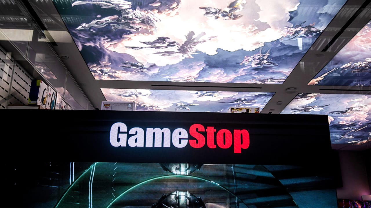 GameStop’s stock price plunges about 20% after meme stock surge