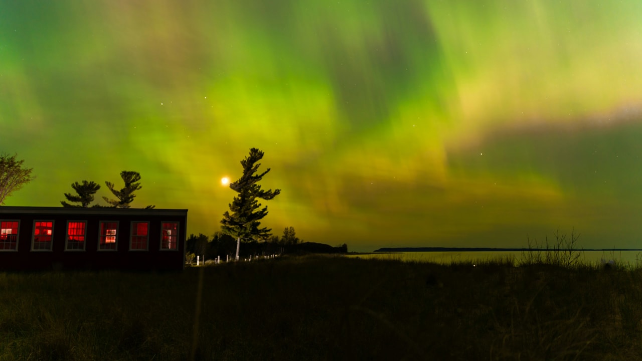 This is why the Northern Lights look better through your phone camera