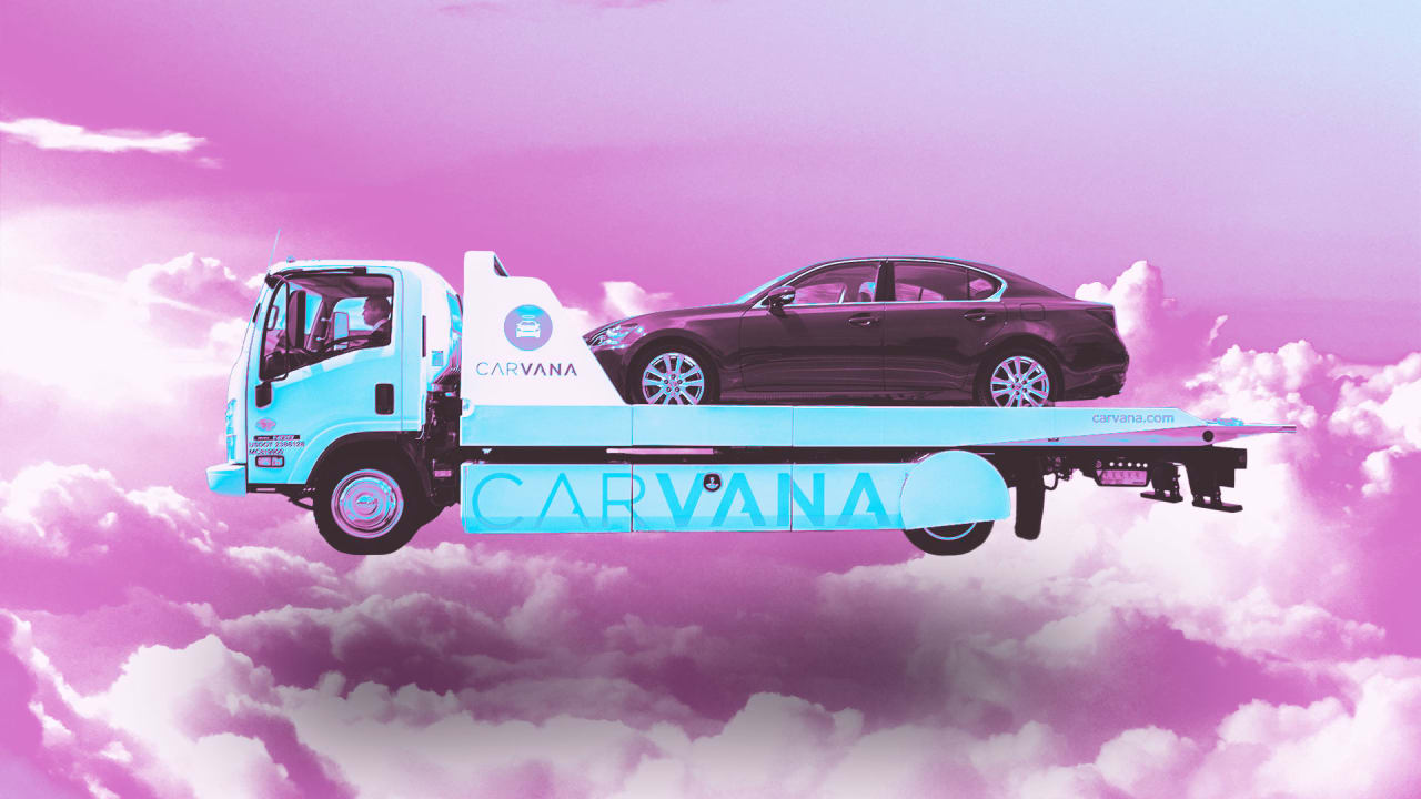 Carvana stock price is soaring after the ‘best financial results in company history’