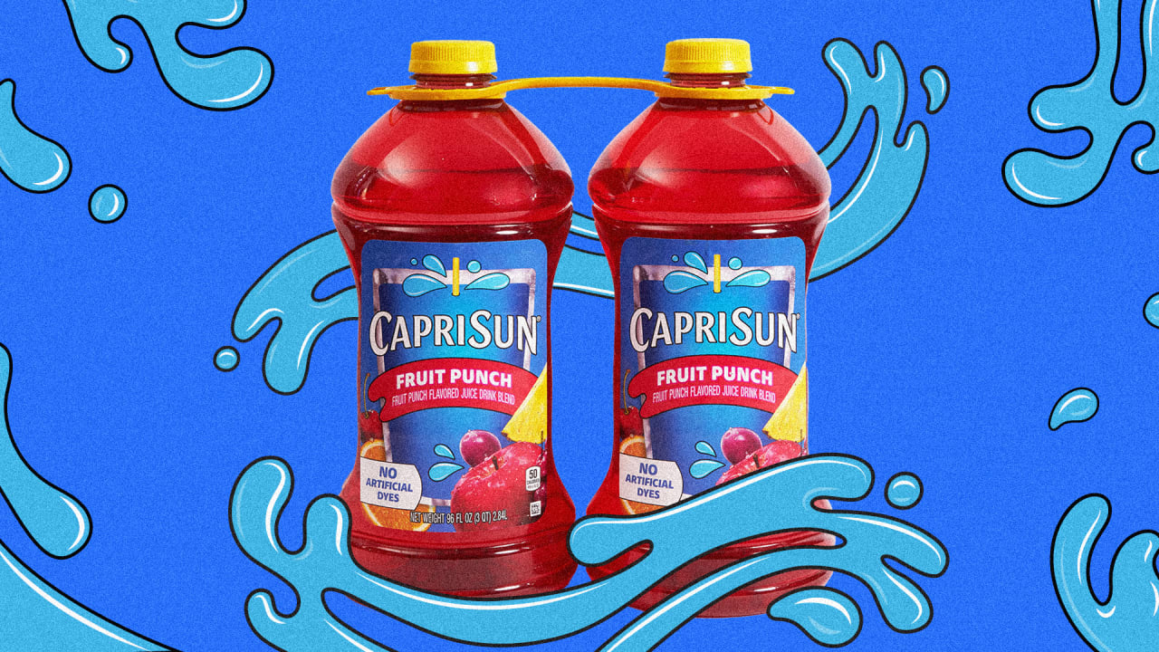 Capri Sun’s hilarious new packaging is graphic design at its most honest