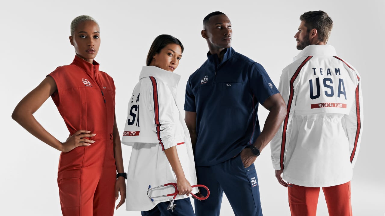 Figs’s patriotic Olympics scrubs remind us that doctors are the real heroes 