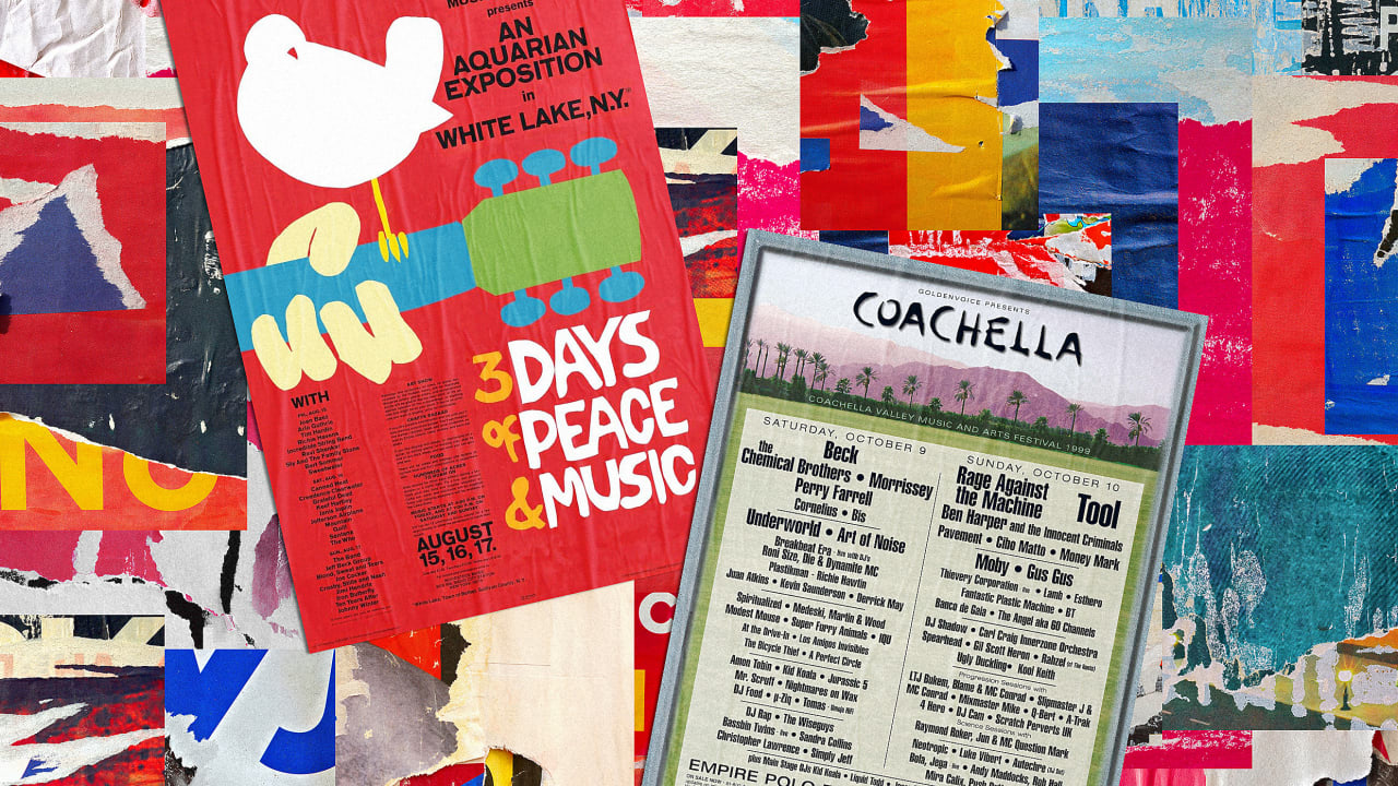 Gig posters used to be great. Then summer music festivals happened
