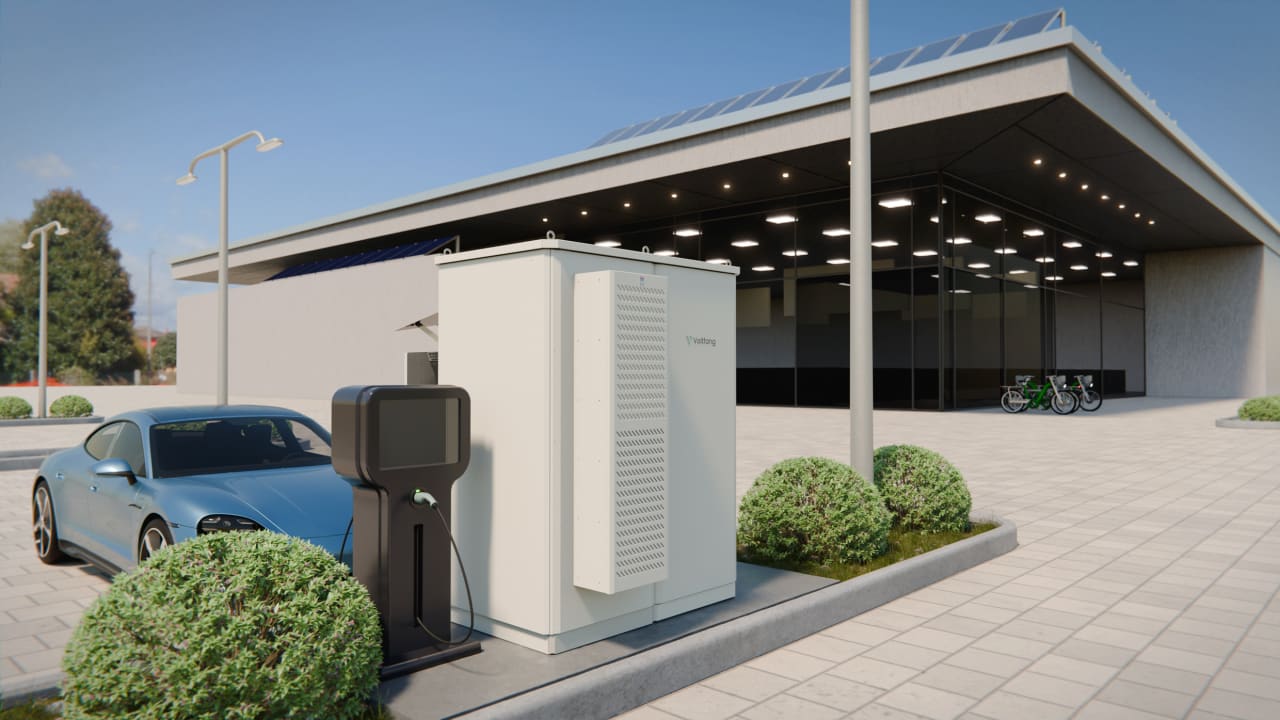 This startup uses old EV batteries to power new charging stations