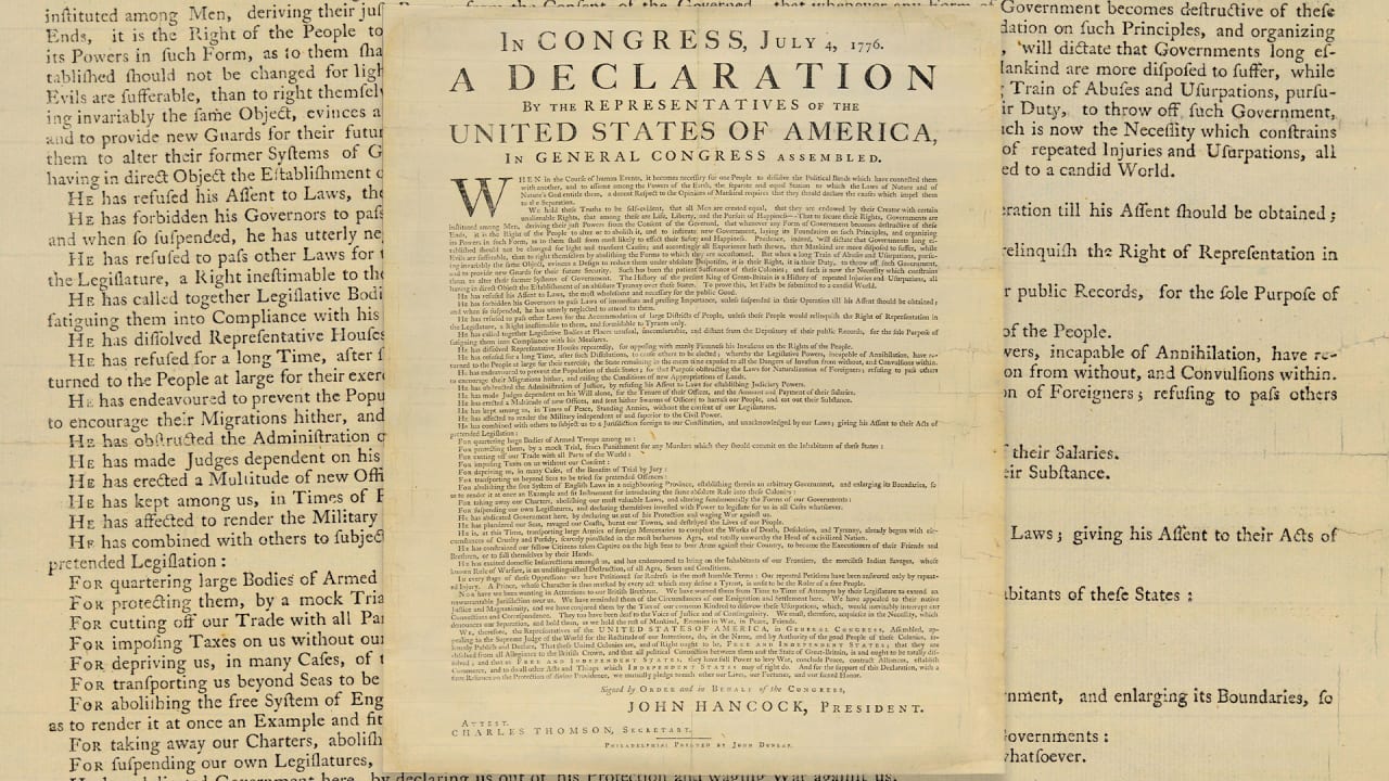 6 surprising facts about the Declaration of Independence