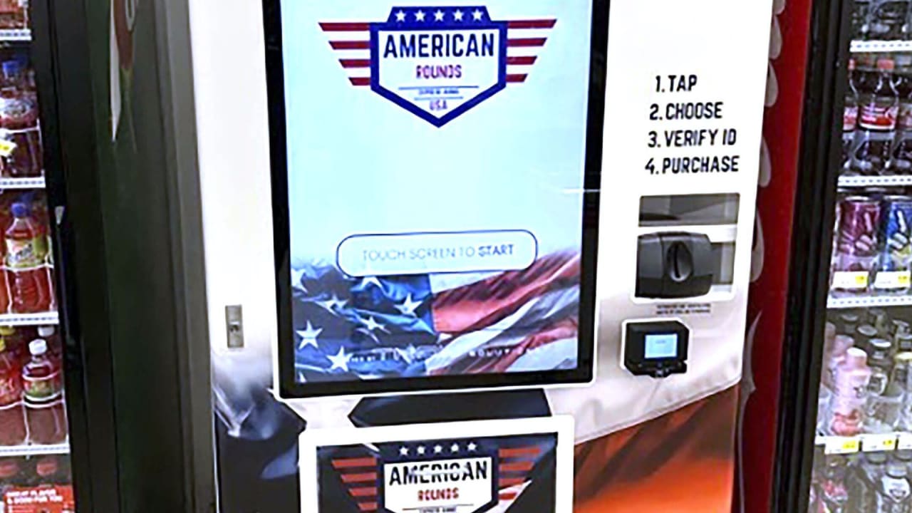 Gun ammunition vending machines are appearing at grocery stores. Advocates are worried