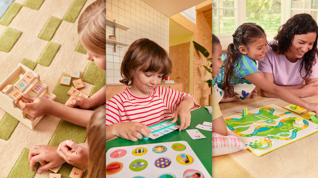 Lovevery’s new kits help kids learn to read by making phonics fun