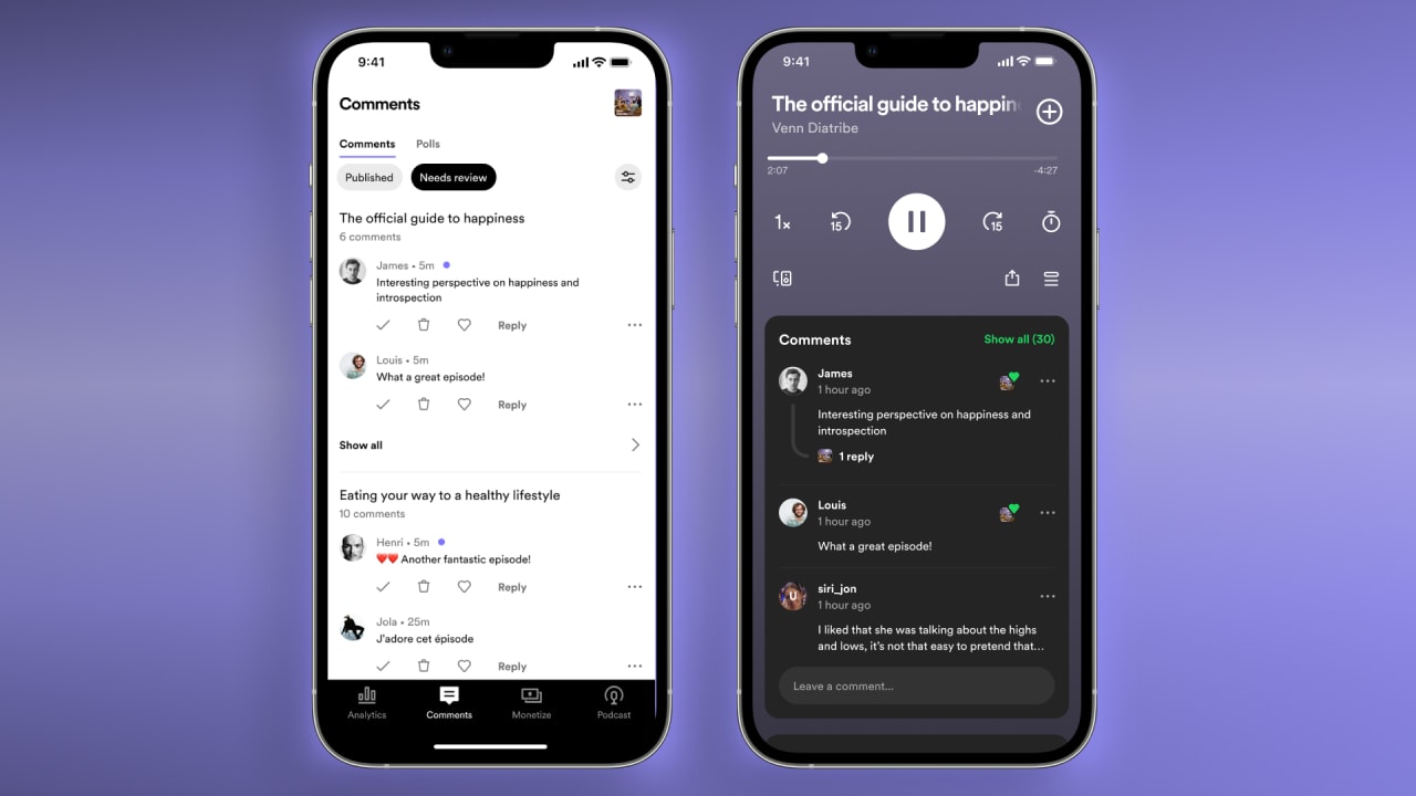 Spotify’s new comments feature tries to solve a longtime moderation problem