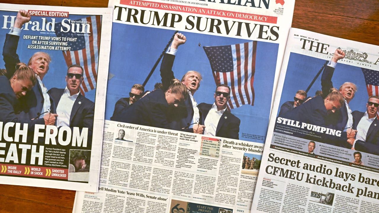 Why Evan Vucci’s Trump photograph feels so historic