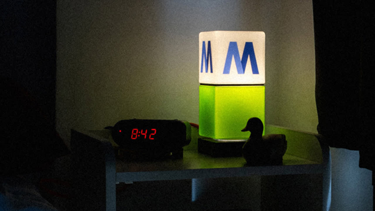 This glowing MTA lamp quickly sold out. Now it’s back for a very limited time