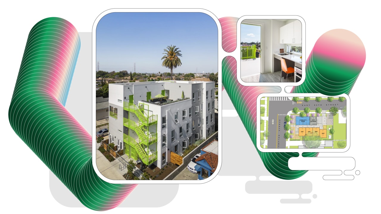 An L.A. neighborhood is using shipping containers to make gorgeous affordable housing