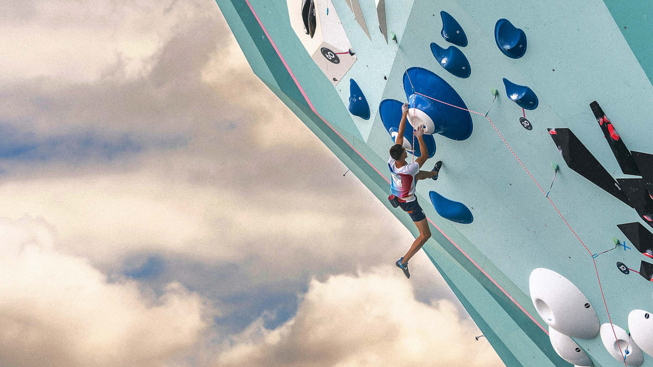 How a team of climbers designed a gravity-defying boulder for a new Olympic sport