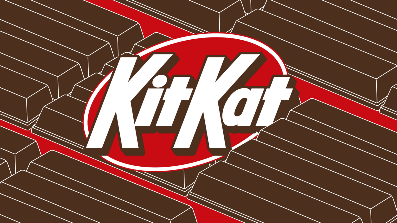 Kit Kat got a bulky new logo that looks a lot more like an actual Kit Kat