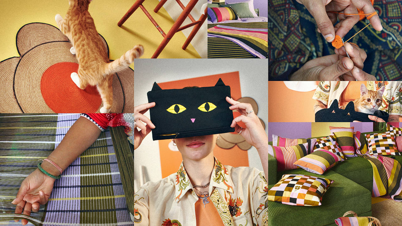 Ikea’s new handmade collection is for cat (and craft) lovers