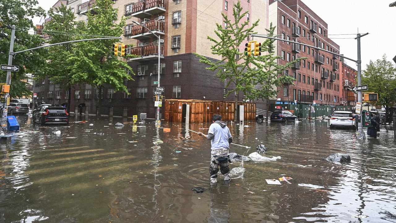 New York and Boston have archaic sewer systems that back up when it rains. Fixing them could cost billions