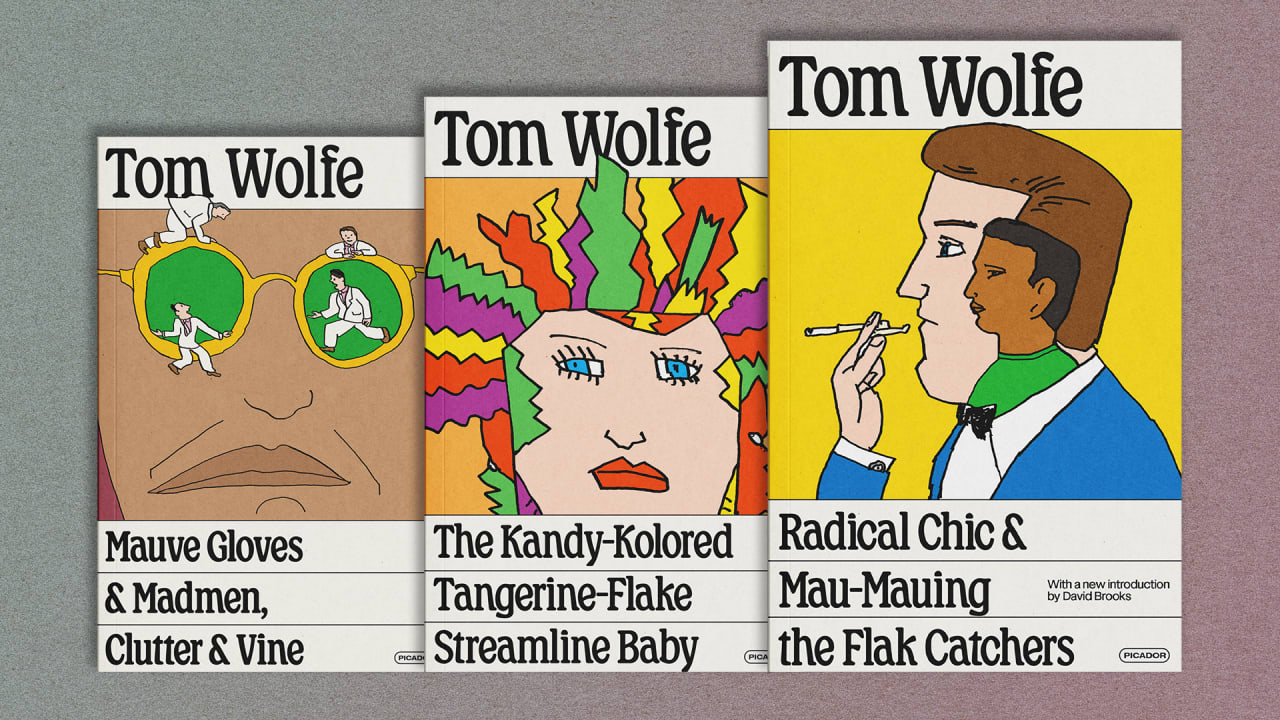 A legendary illustrator brings new life to Tom Wolfe’s old books