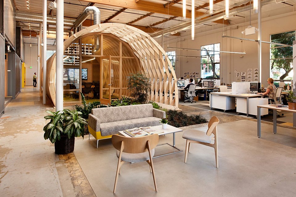 An Office Built Around An Indoor Garden - Fast Company