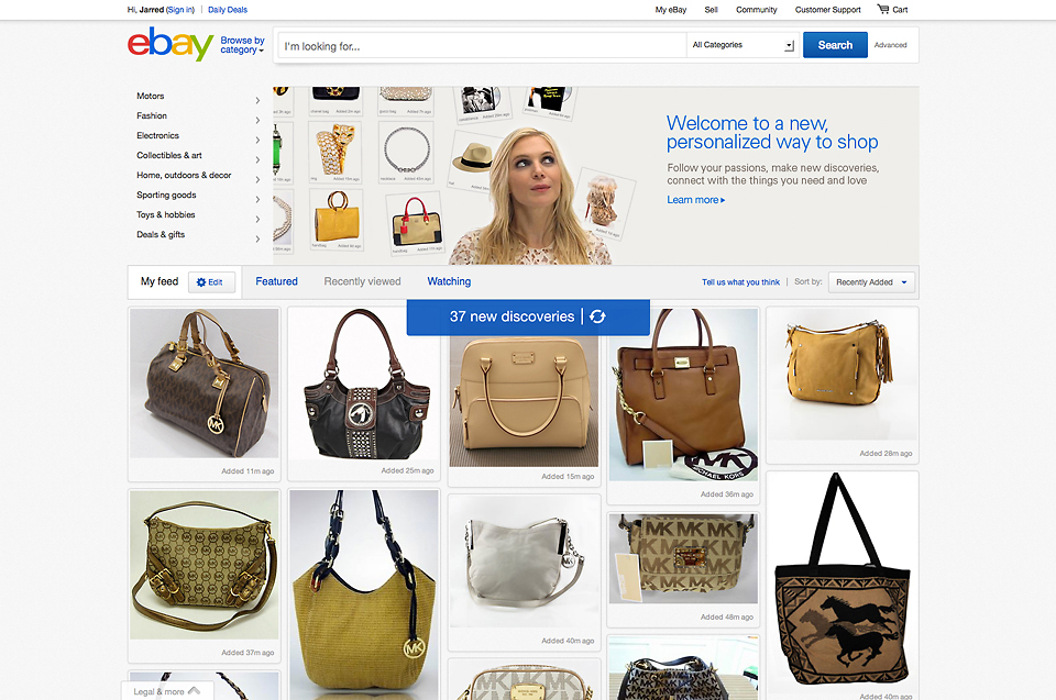 Why Ebay Redesigned To Look More Like Pinterest - Fast Company
